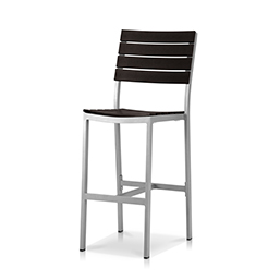 Bar Side Chair Kessler Silver / Black